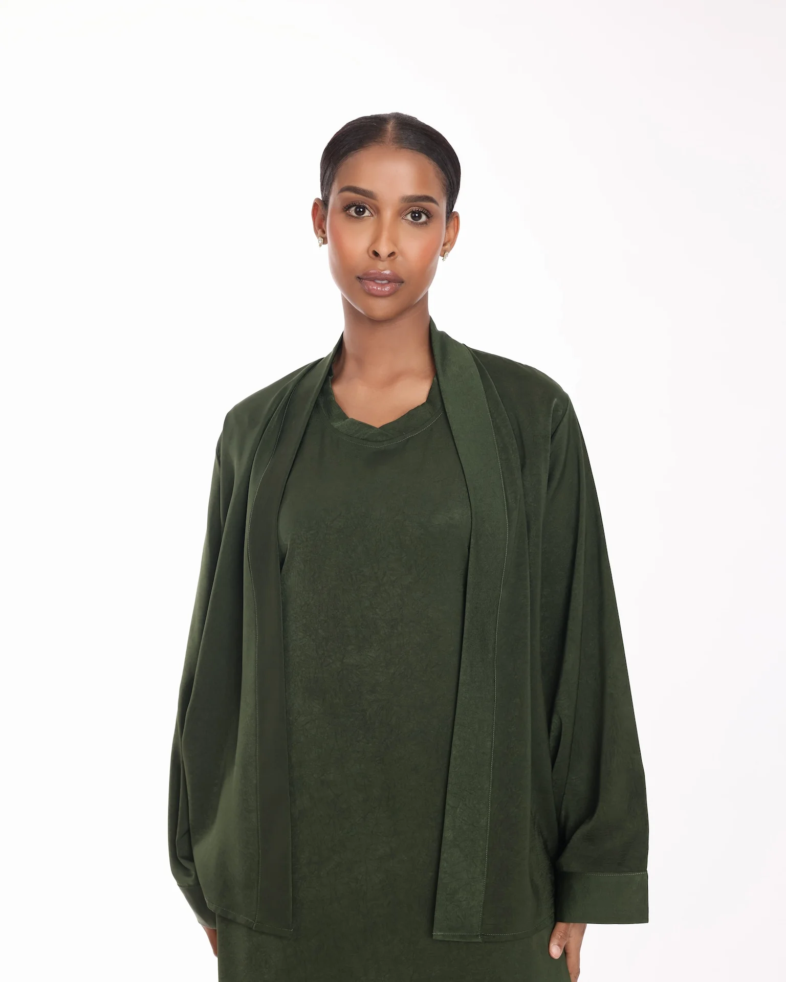 Asya Abaya Khaki - Image 3
