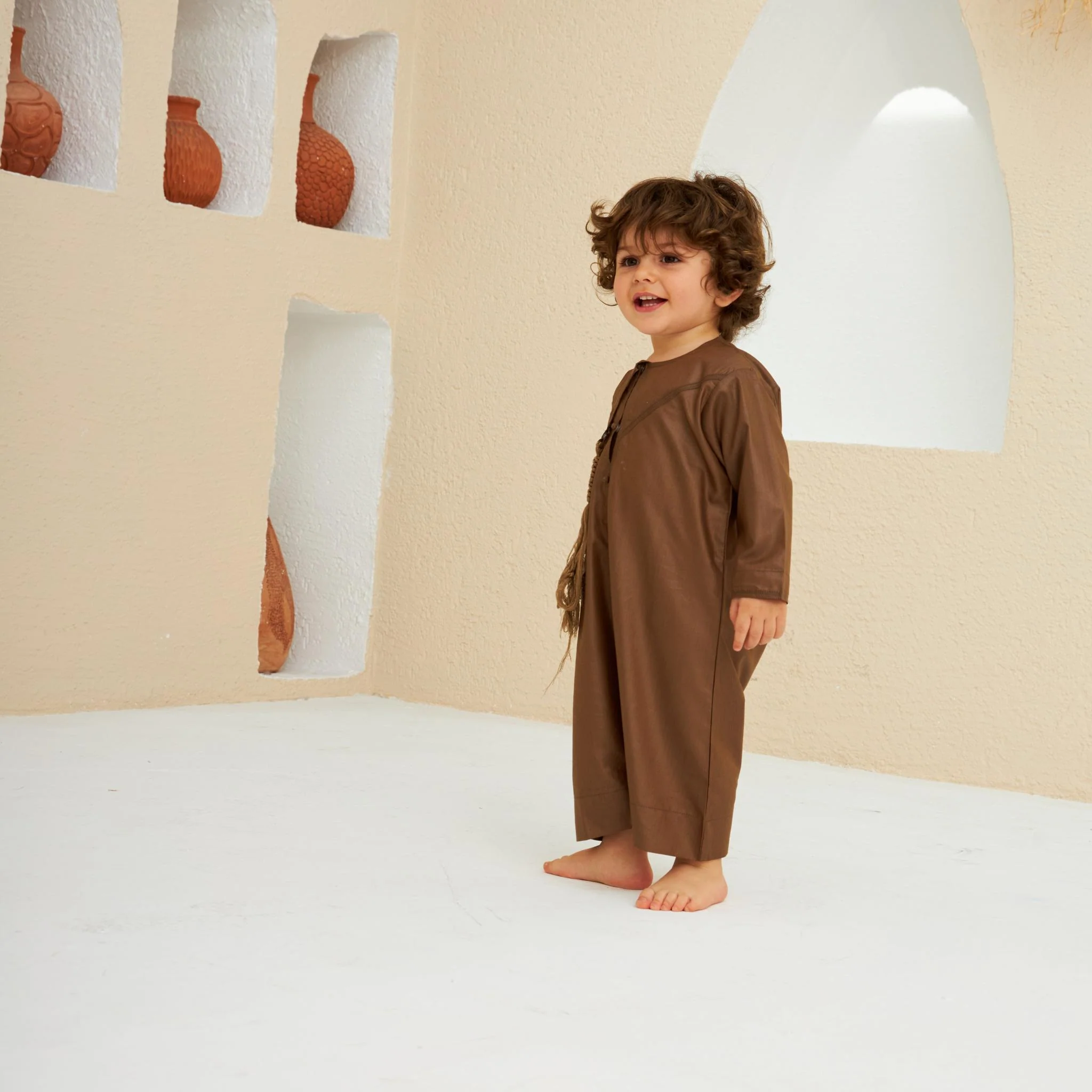 Brown Emirati Kandora - Babies - Image 3