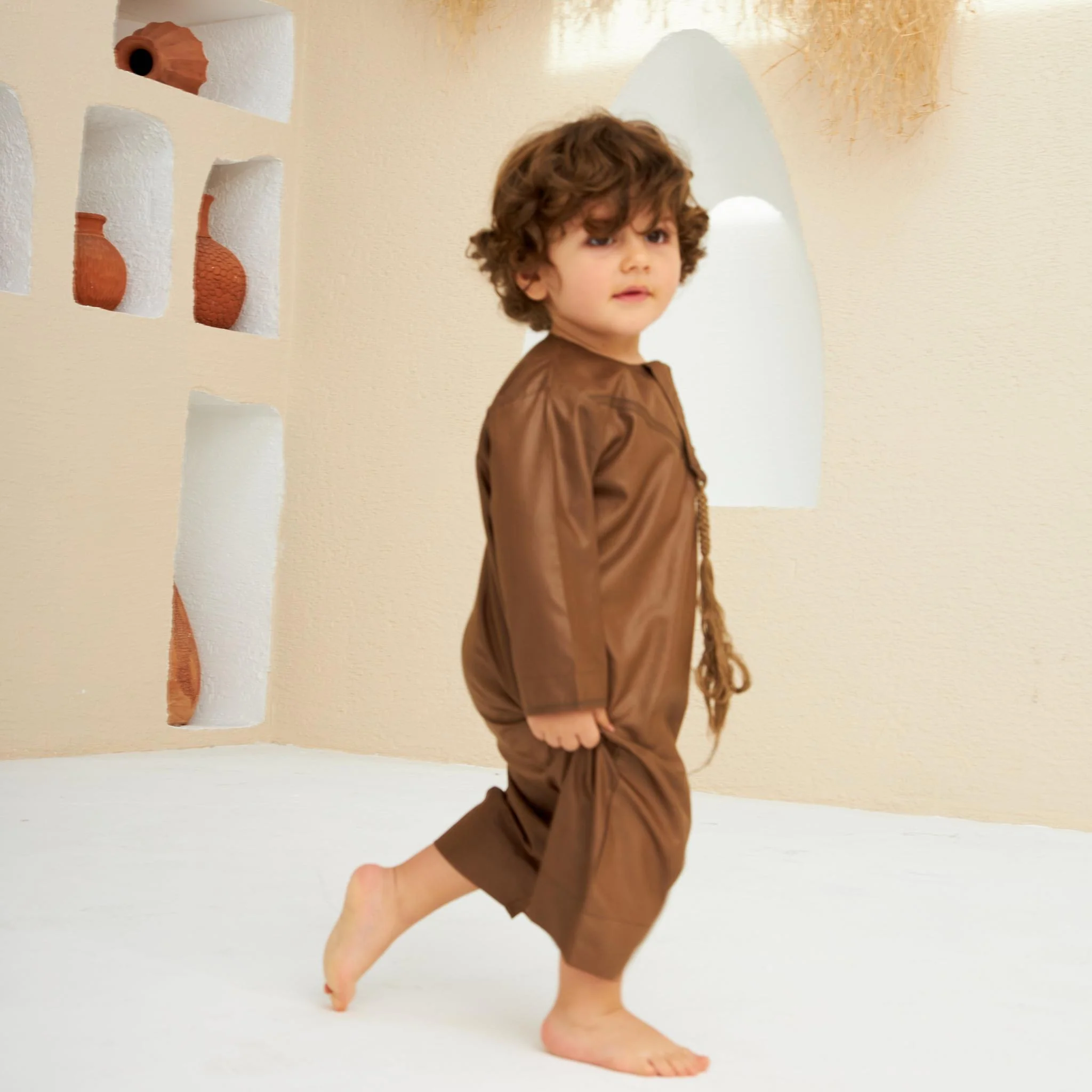 Brown Emirati Kandora - Babies - Image 4