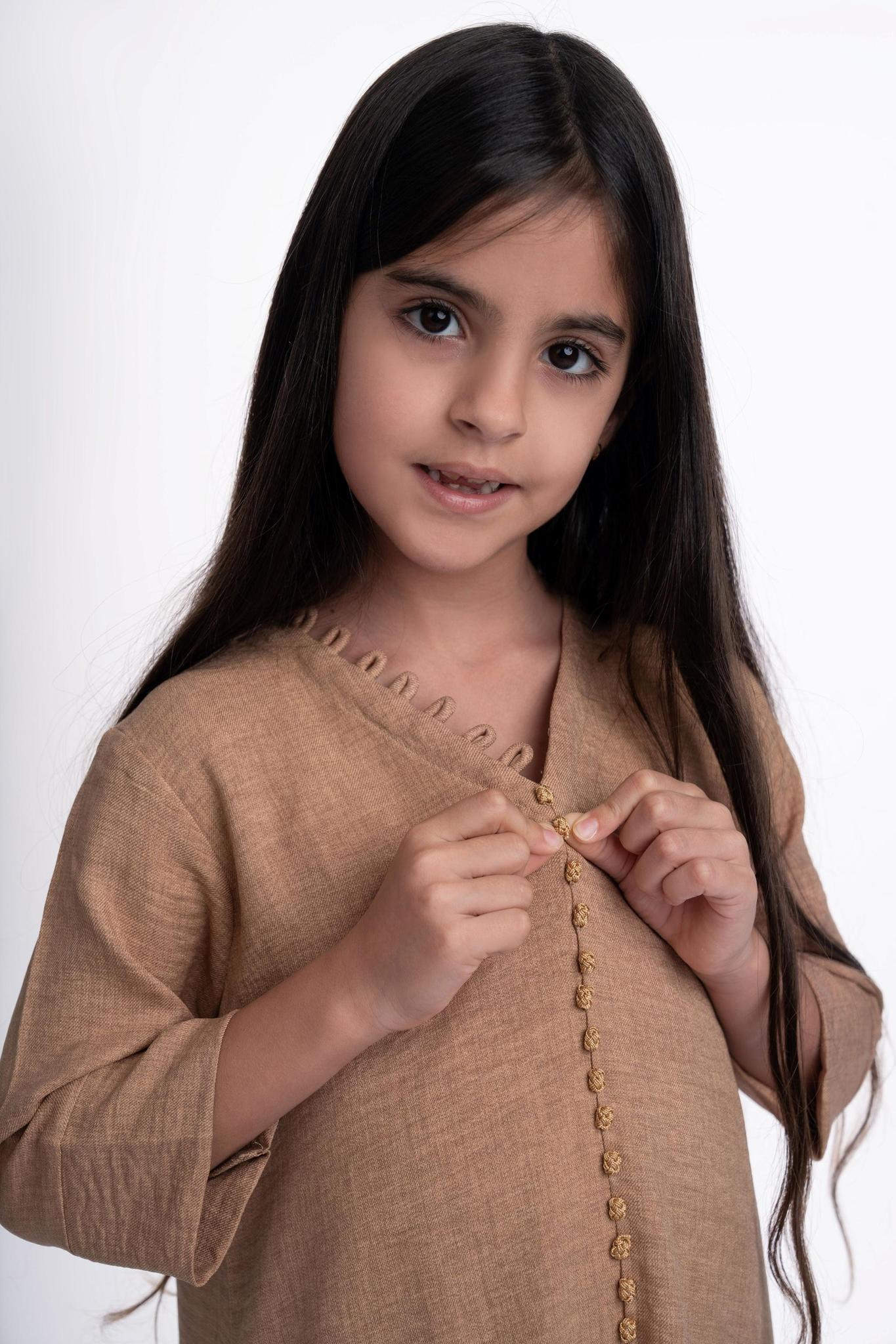 Farah Linen Kaftan Kids - Image 3