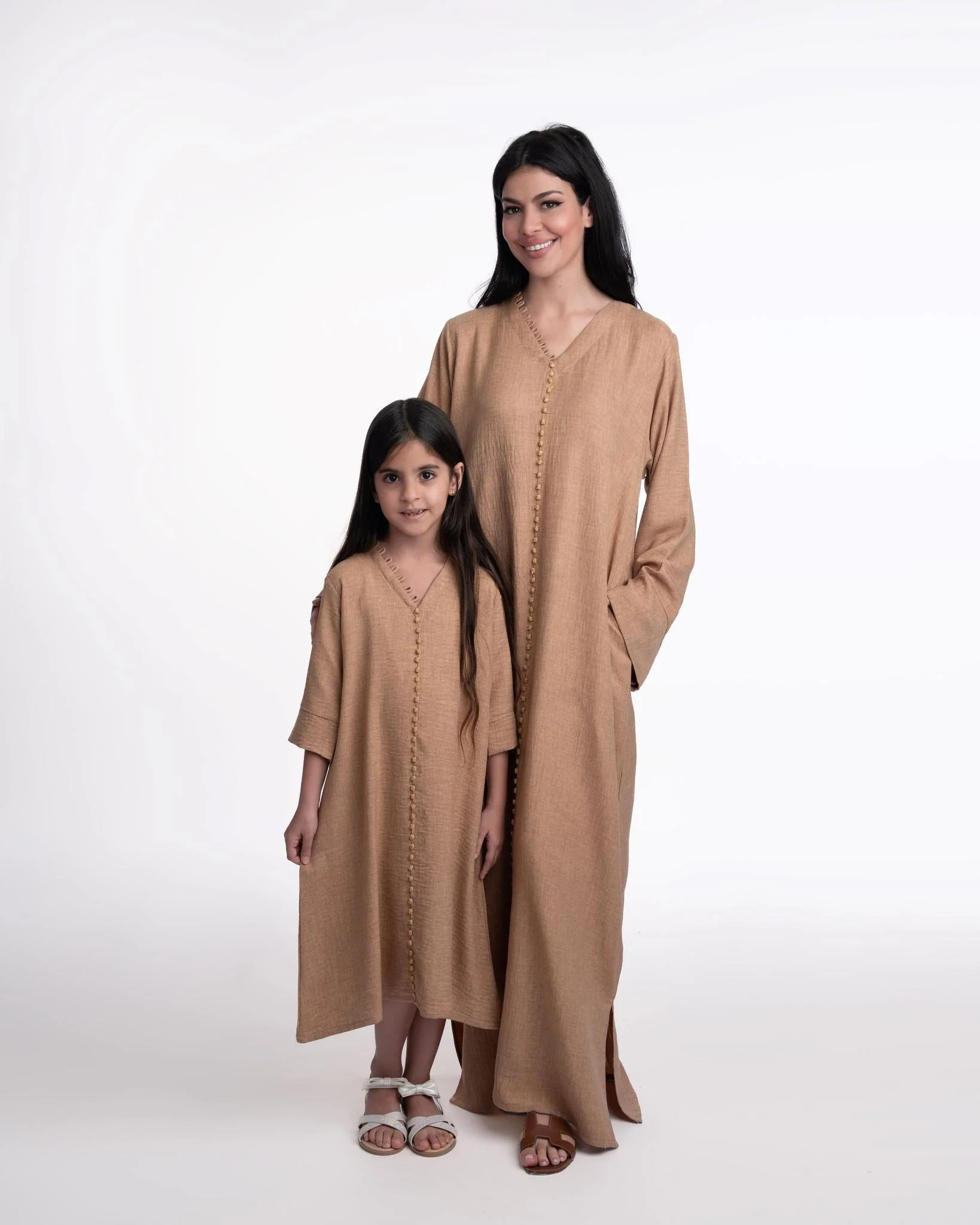Farah Linen Kaftan Women - Image 3