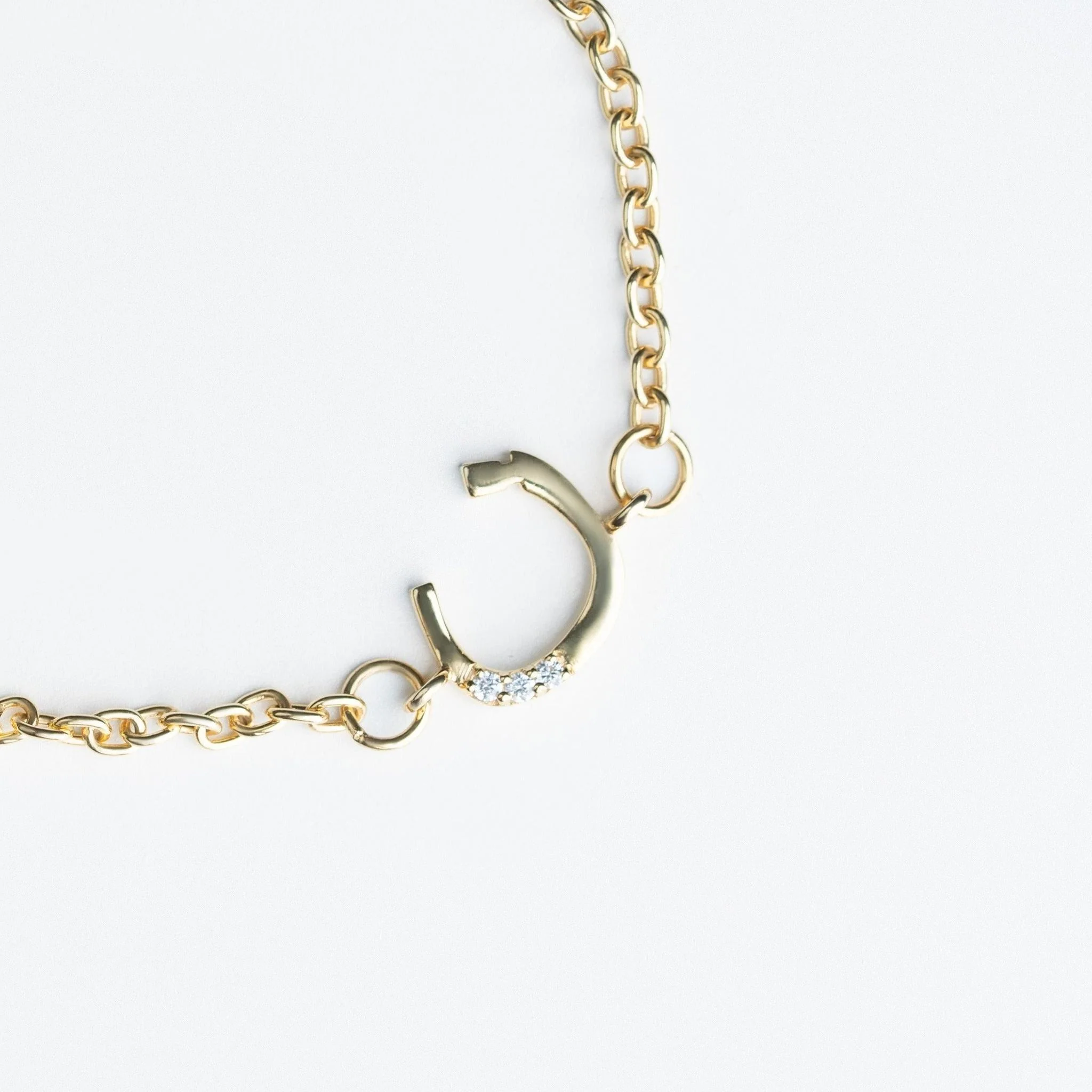Flower Arabic Initial Bracelet Gold - Babies & Kids - Image 3