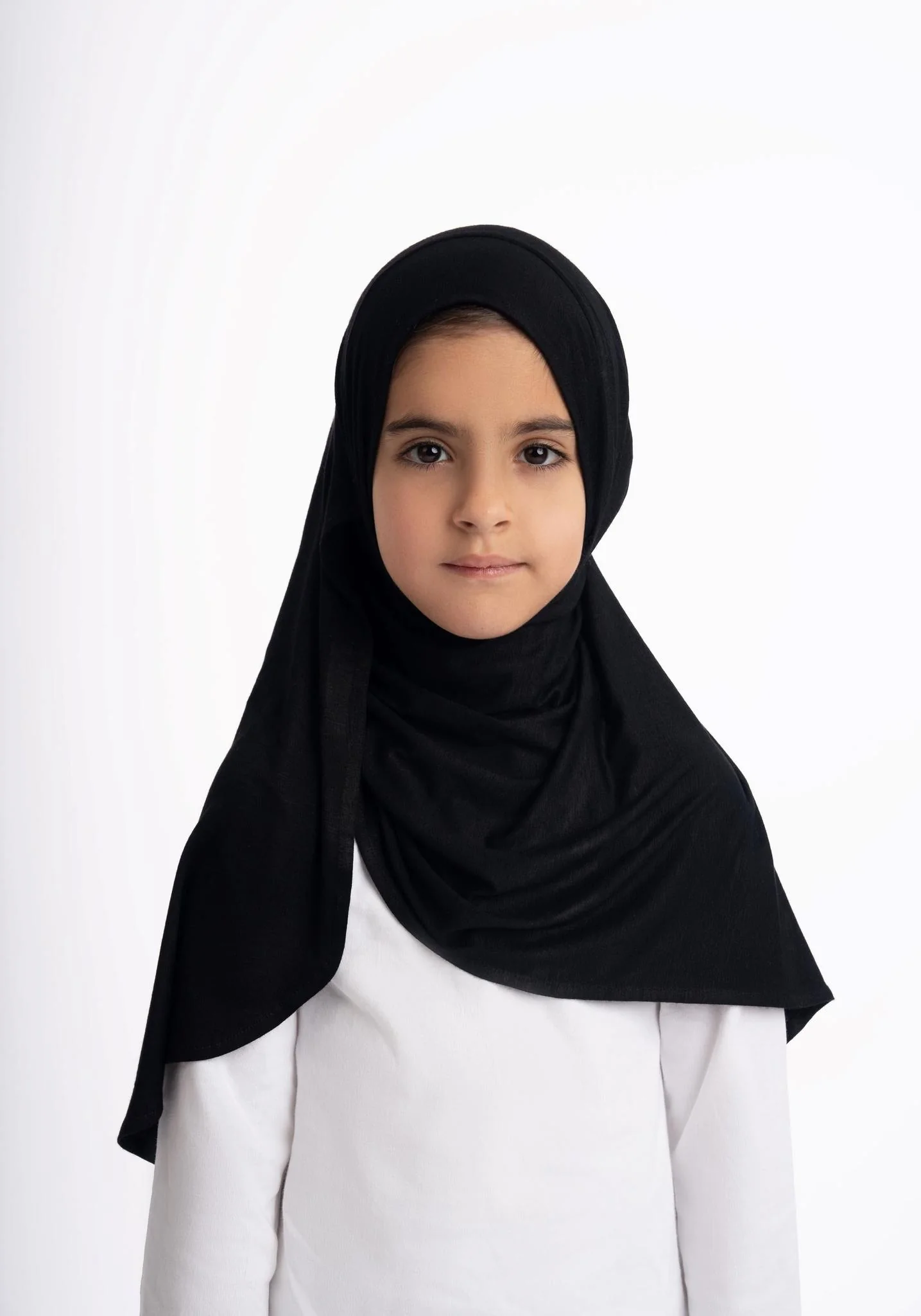 Girls Premium Instant Jersey Hijab - Image 3