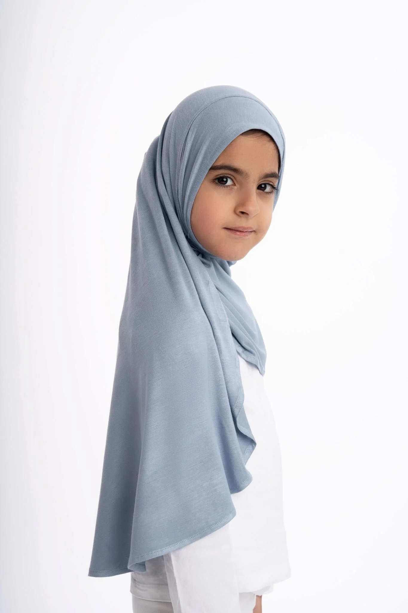 Girls Premium Instant Jersey Hijab - Image 4