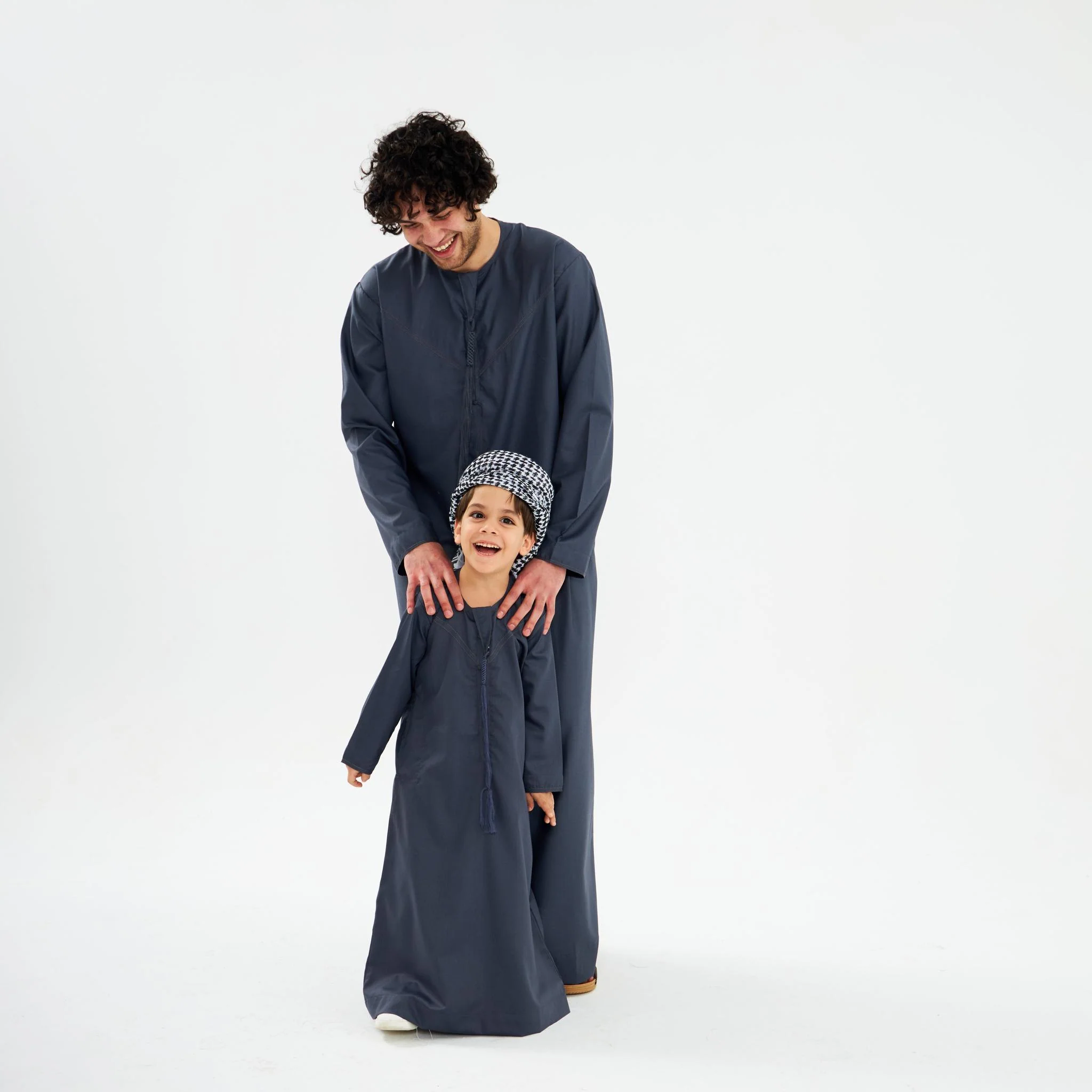 Grey Emirati Kandora-Babies - Image 3