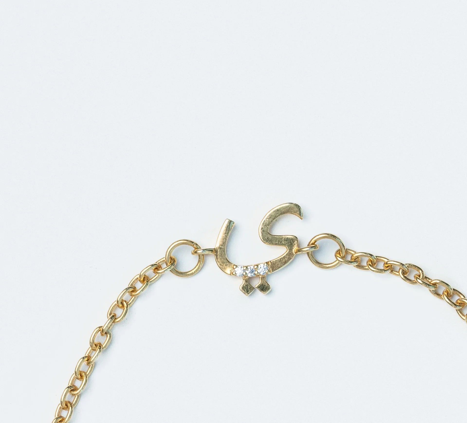 Ladybug Arabic Initial Bracelet Gold - Babies & Kids - Image 3