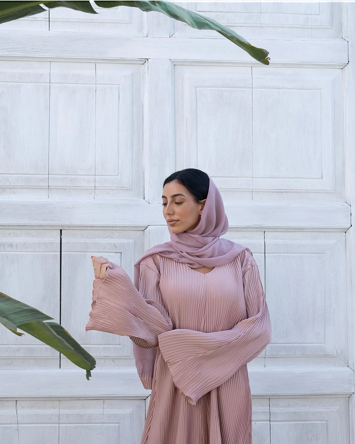 Leila Abaya - Dusty Pink - Image 3
