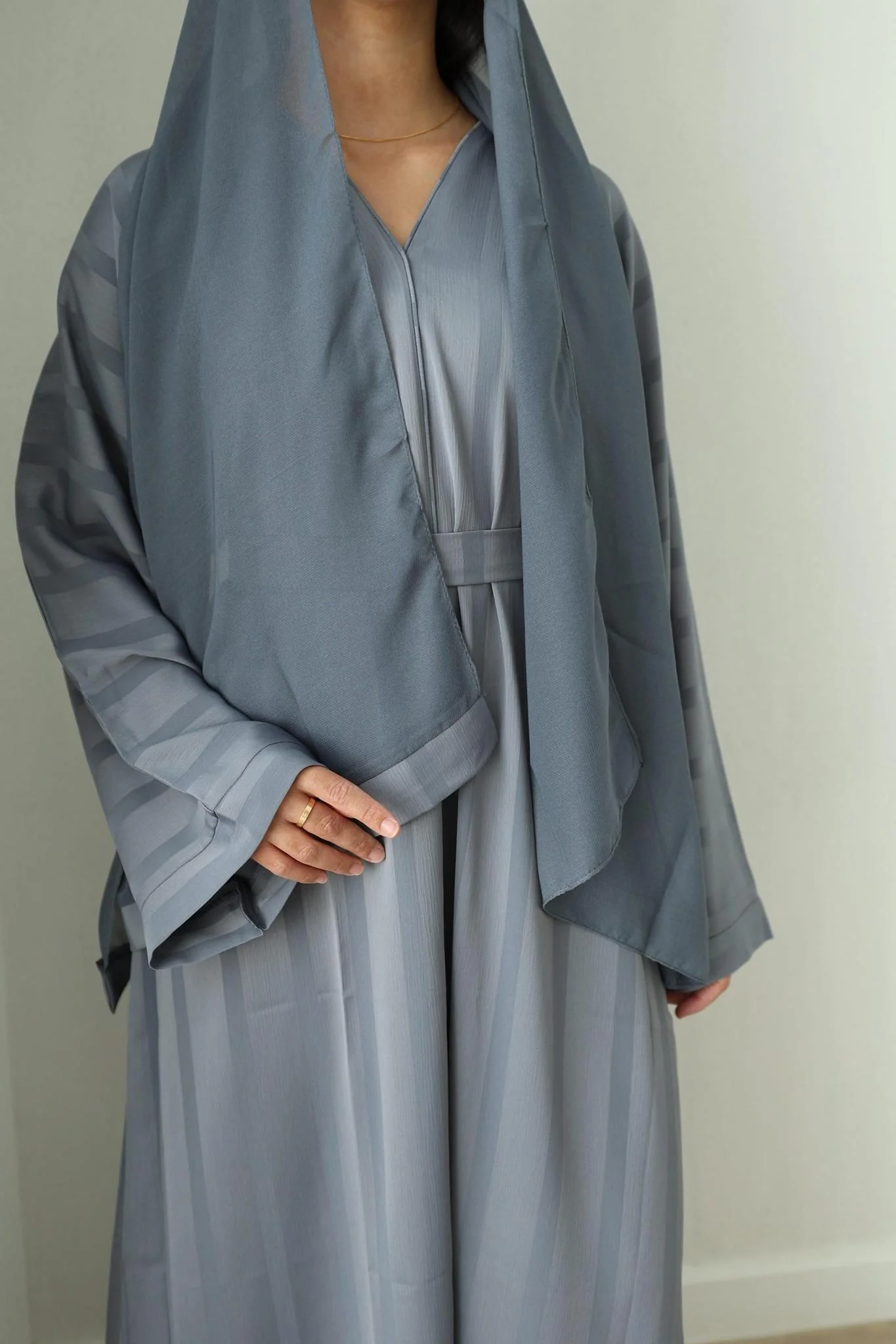 Maaria Abaya - Grey - Image 4