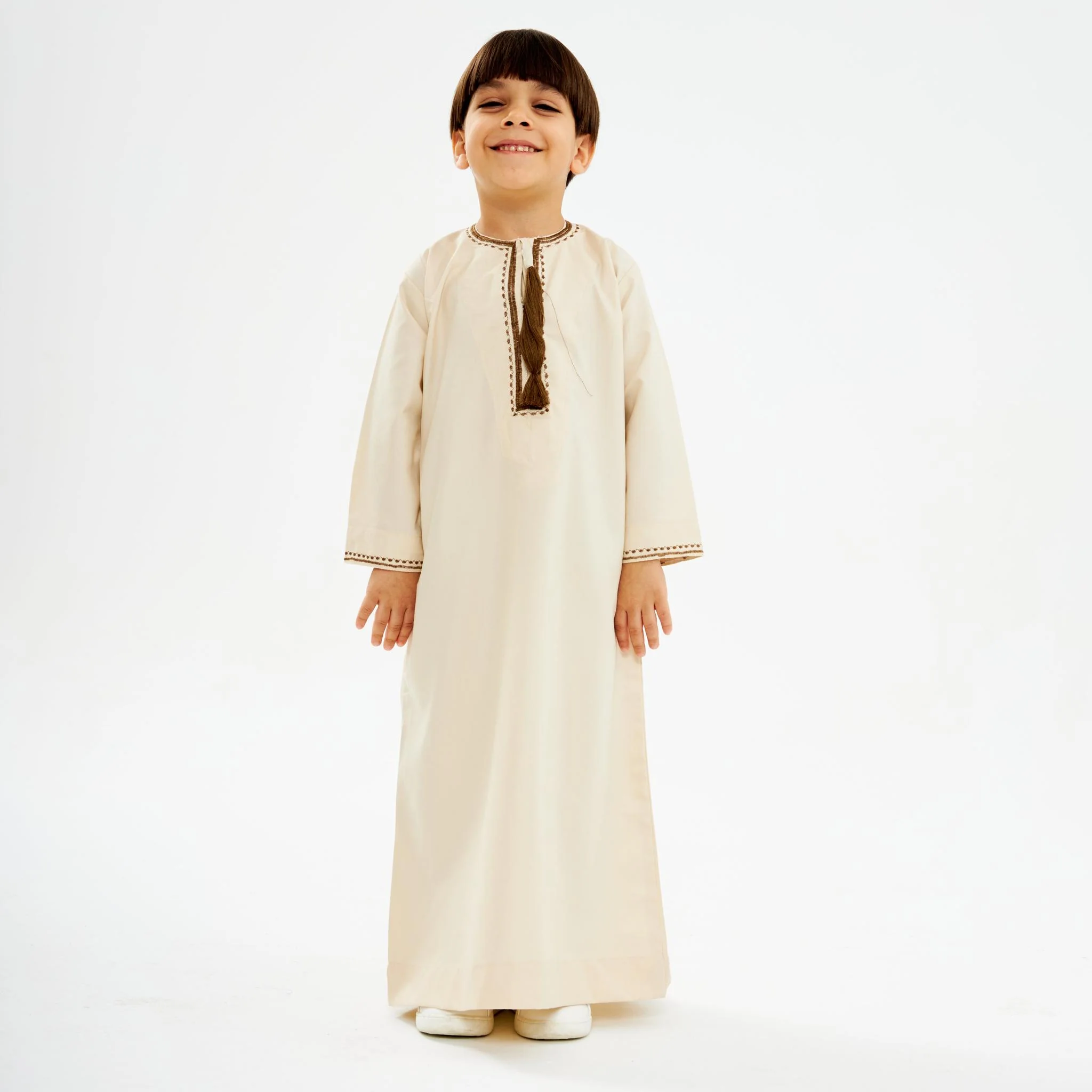 Omani Brown Kandora - Babies - Image 9