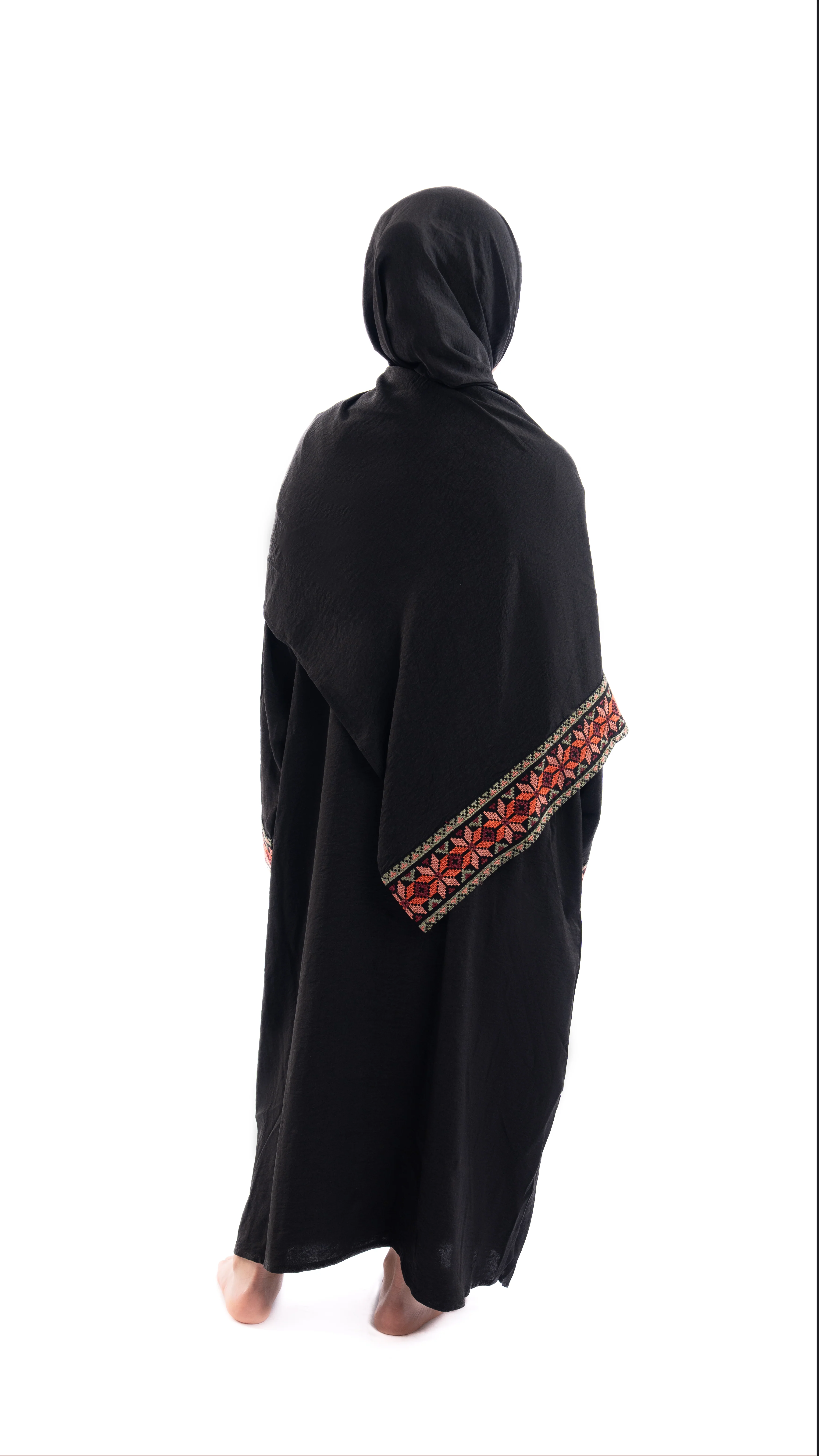 Tatreez Prayer Abaya-Kids - Image 3