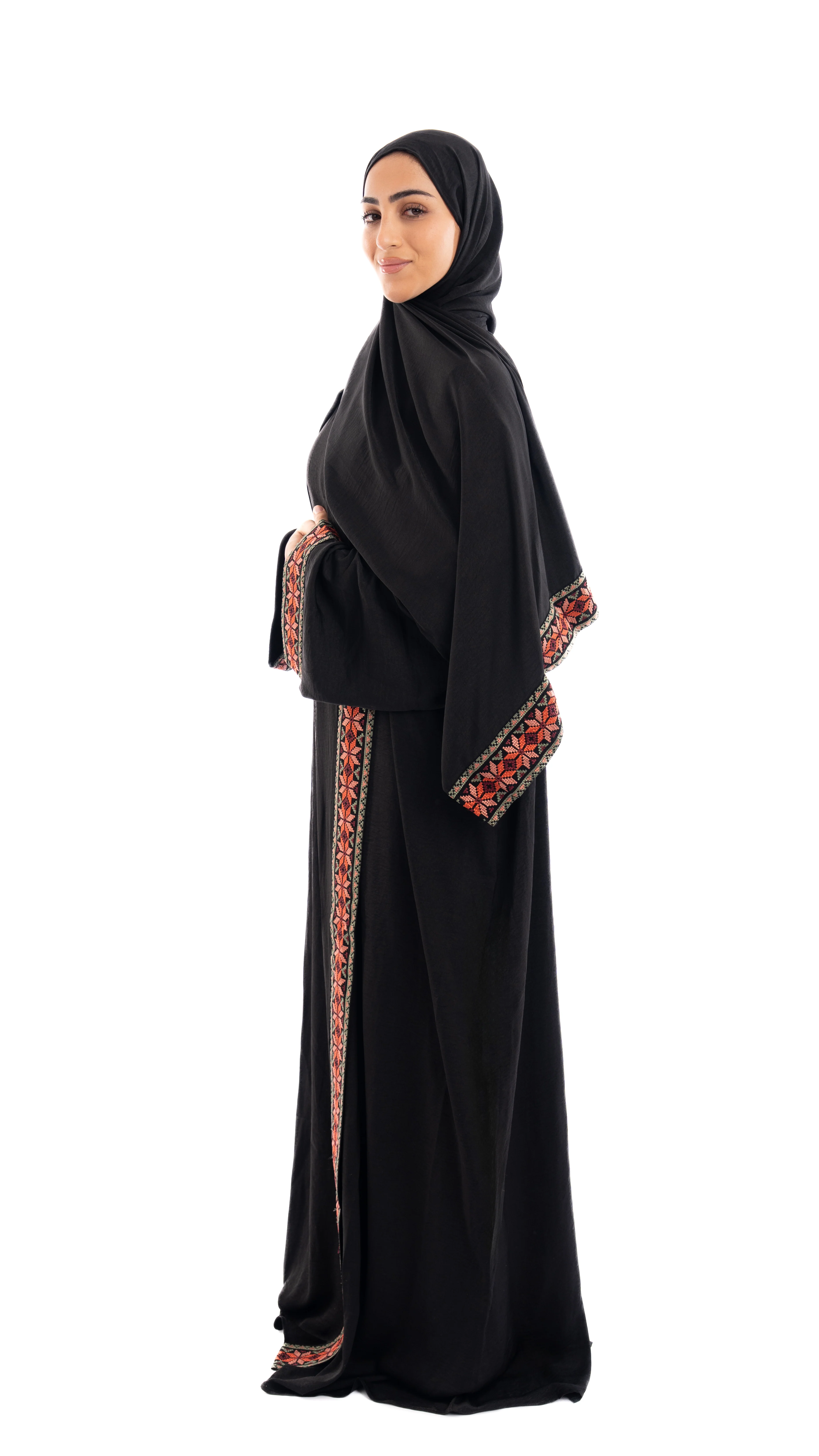 Tatreez Prayer Abaya-Women - Image 3