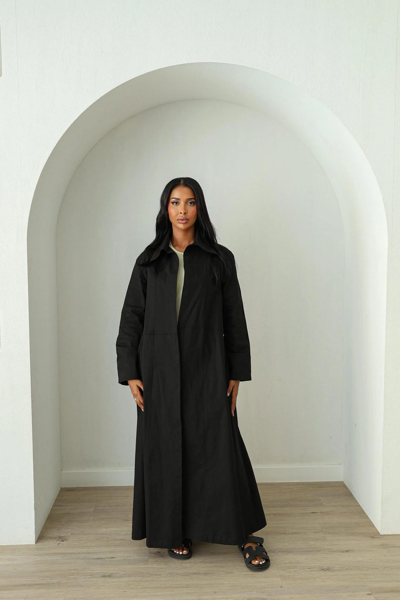 The Abaya Jacket-Black - Image 4