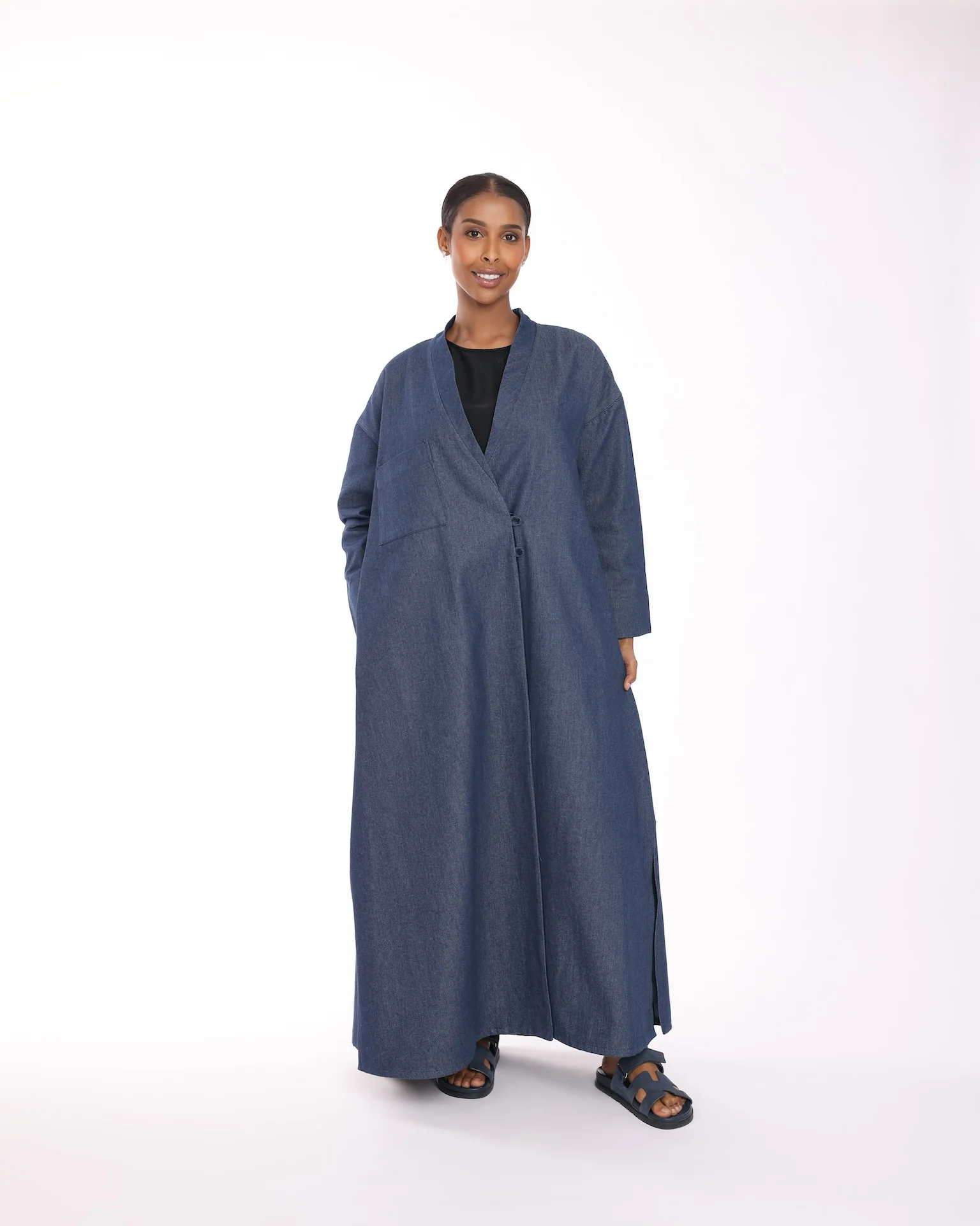 The Denim Abaya - Image 3
