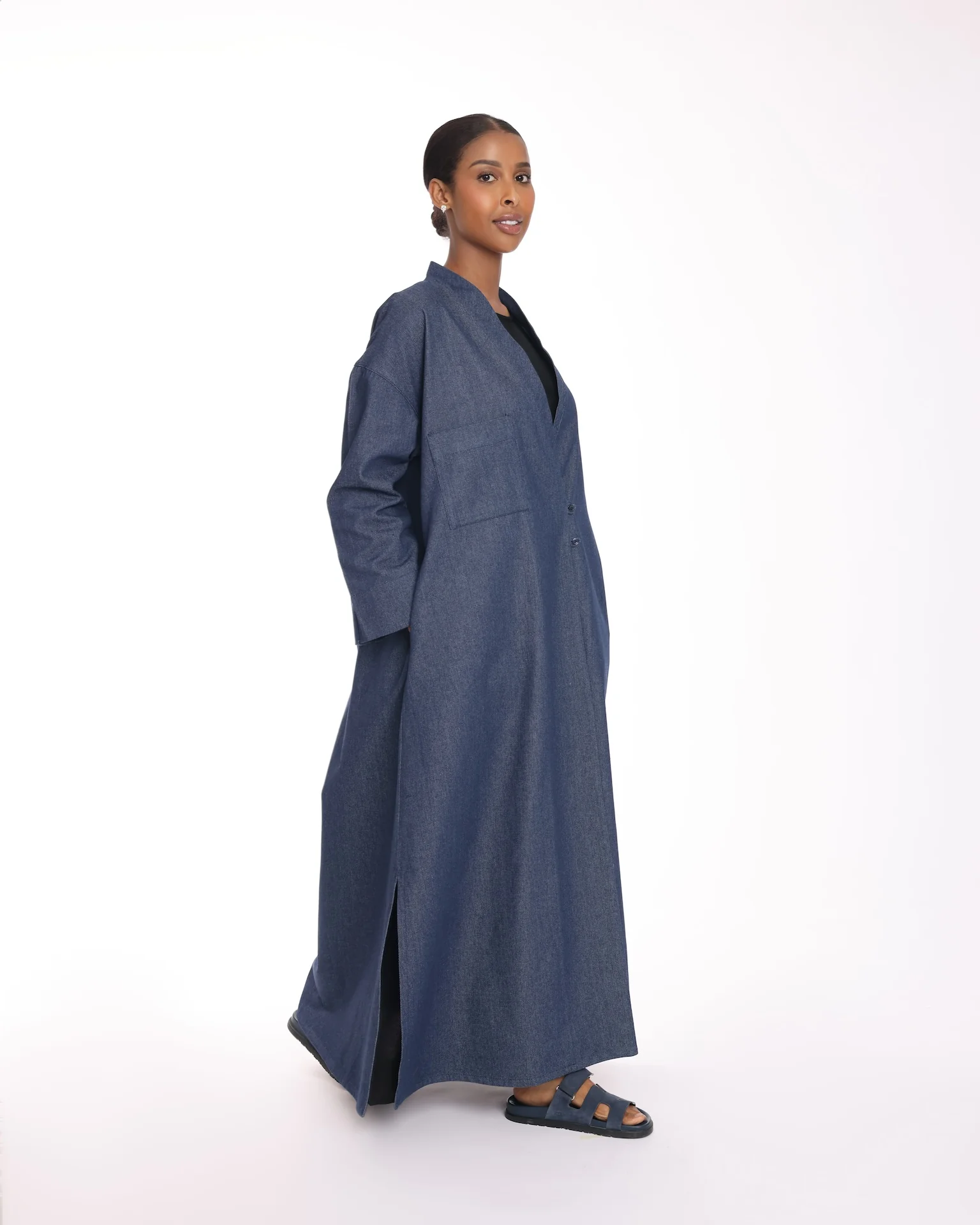 The Denim Abaya - Image 4