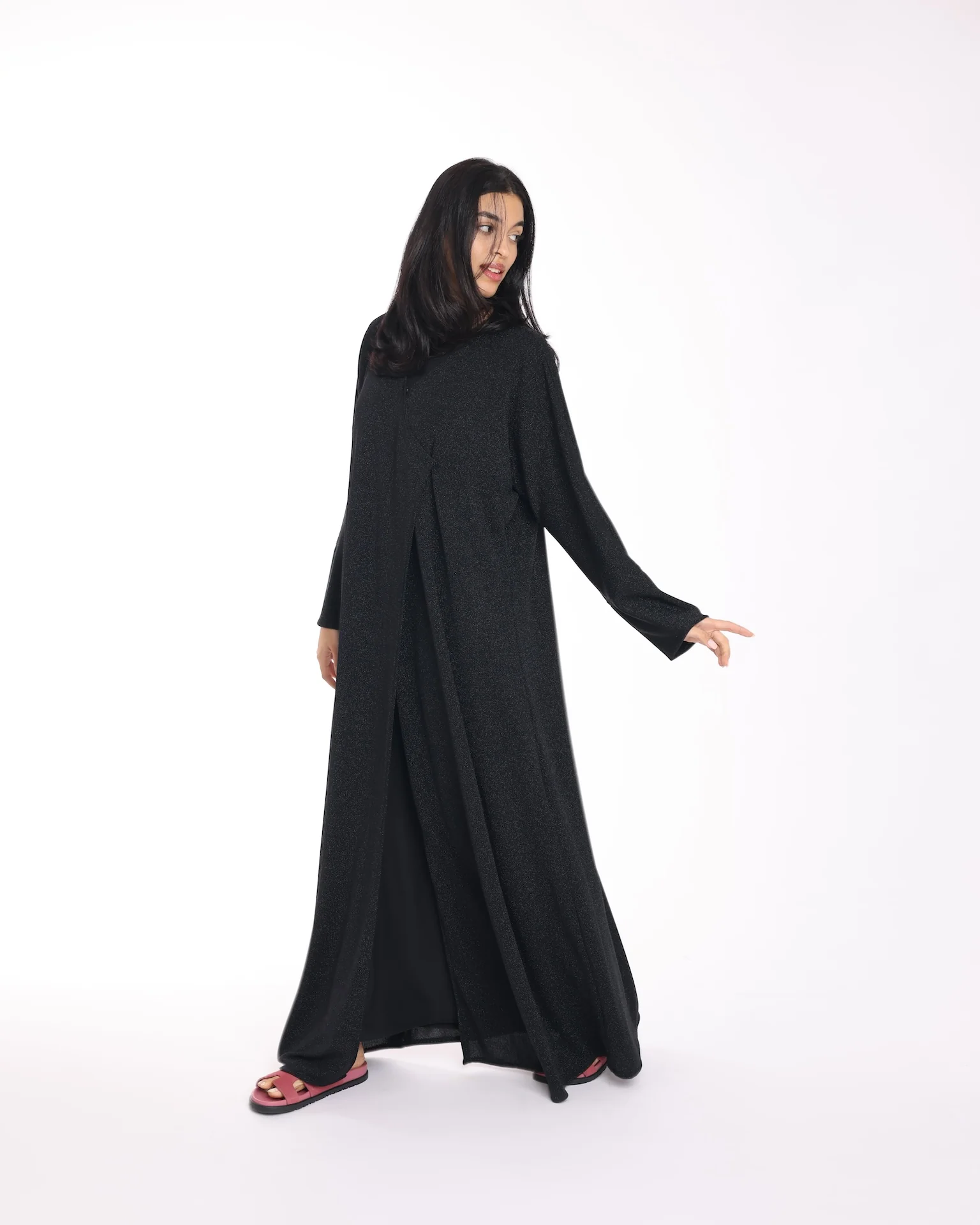 Sparkle Knit Abaya - Image 3